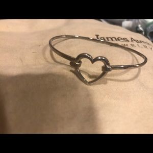 James Avery Heart Hook-On Bracelet
